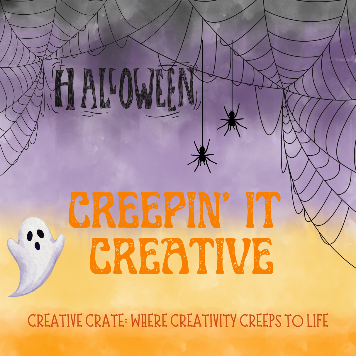 Creepin' It Creative - Halloween Creative Crate! Separate from Subscription- Not the Subscription Listing!!