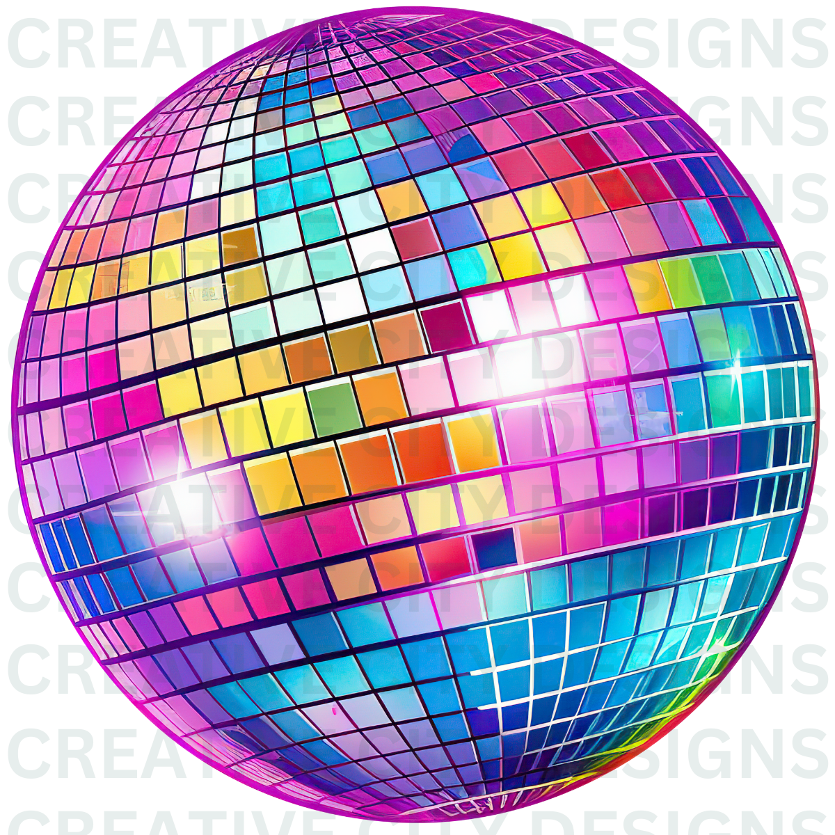 Disco Ball Decal