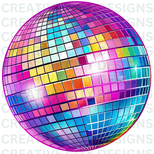 Disco Ball Decal