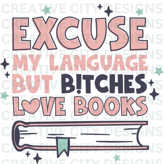 Excuse My Language Decal