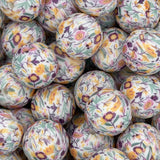 She's a Wildflower 15mm Silicone Bead