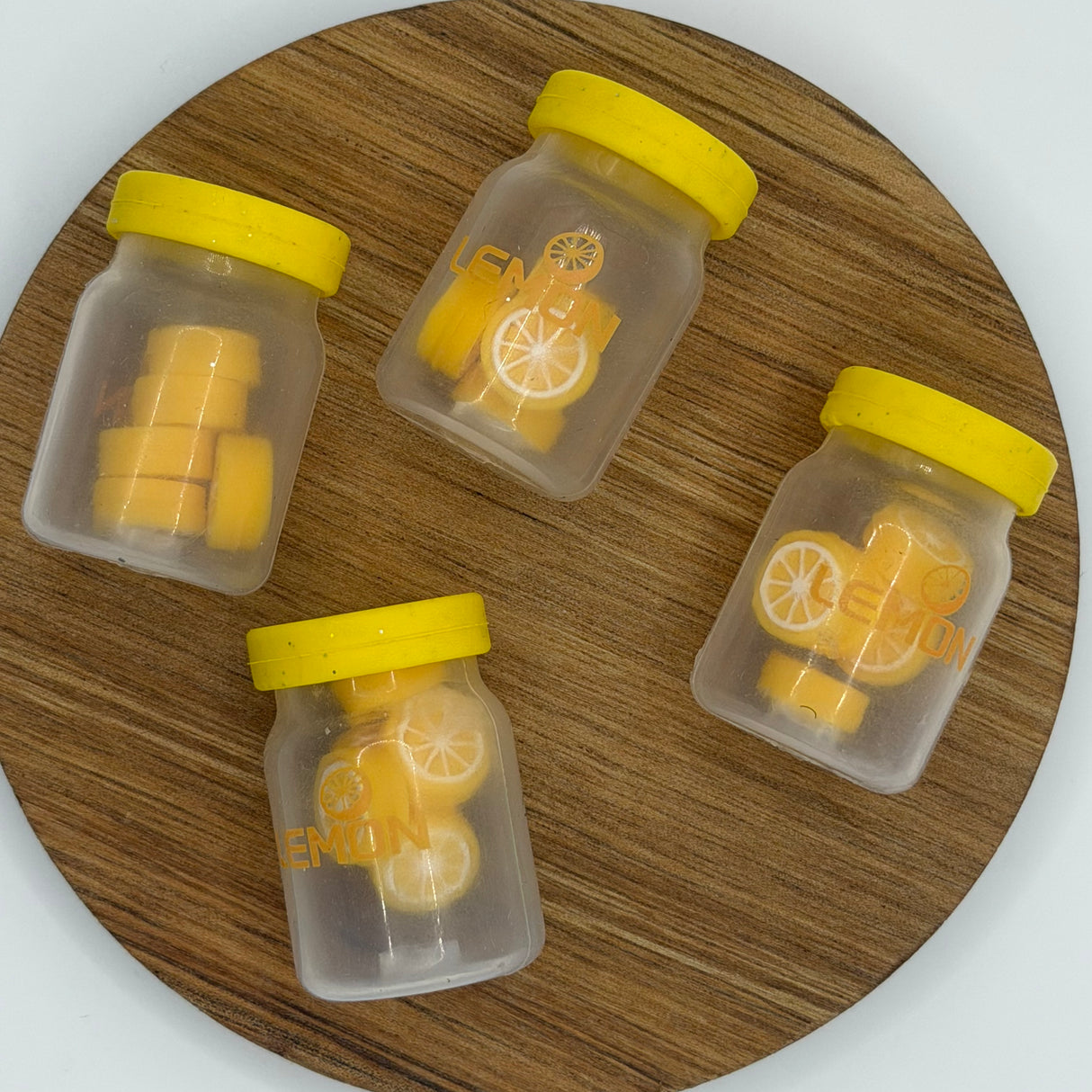 Lemon Slices Jar -  3d Focal