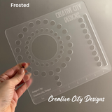 Wristlet and Keychain Acrylic Bead Board - The Updated OG Bead Board Design