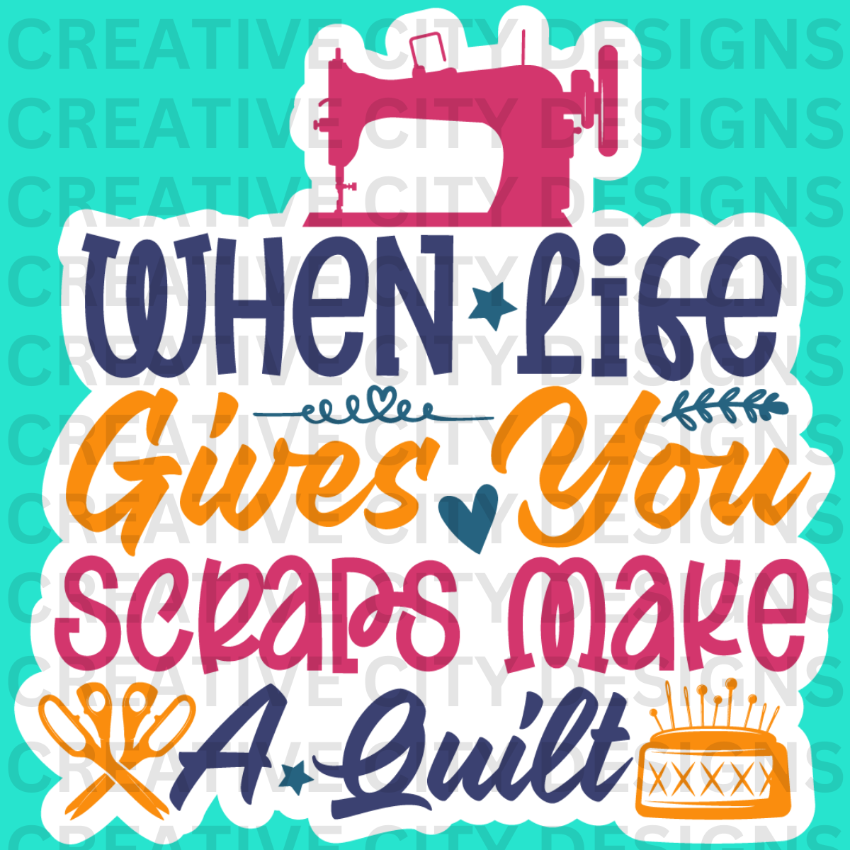 Make a Quilt Decal