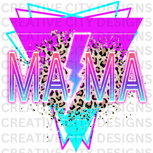 Neon Mama Decal