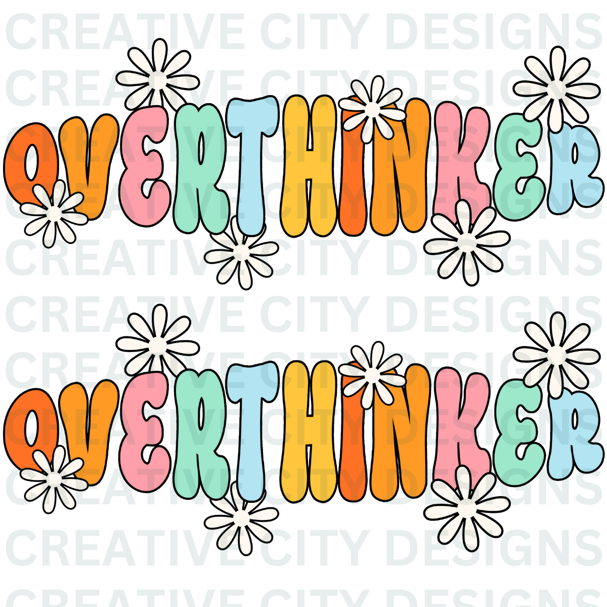 Overthinker Decal