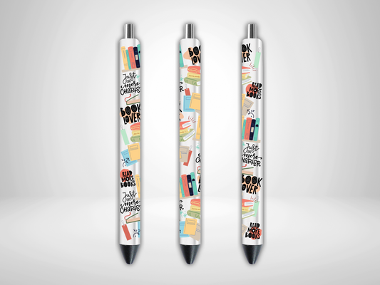 Book Lover UVDTF Pen Wrap