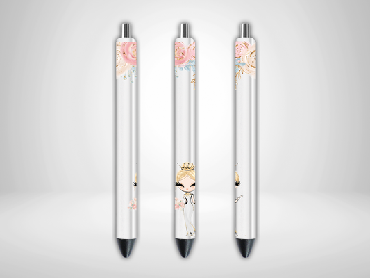 Floral Bride Pen Wrap