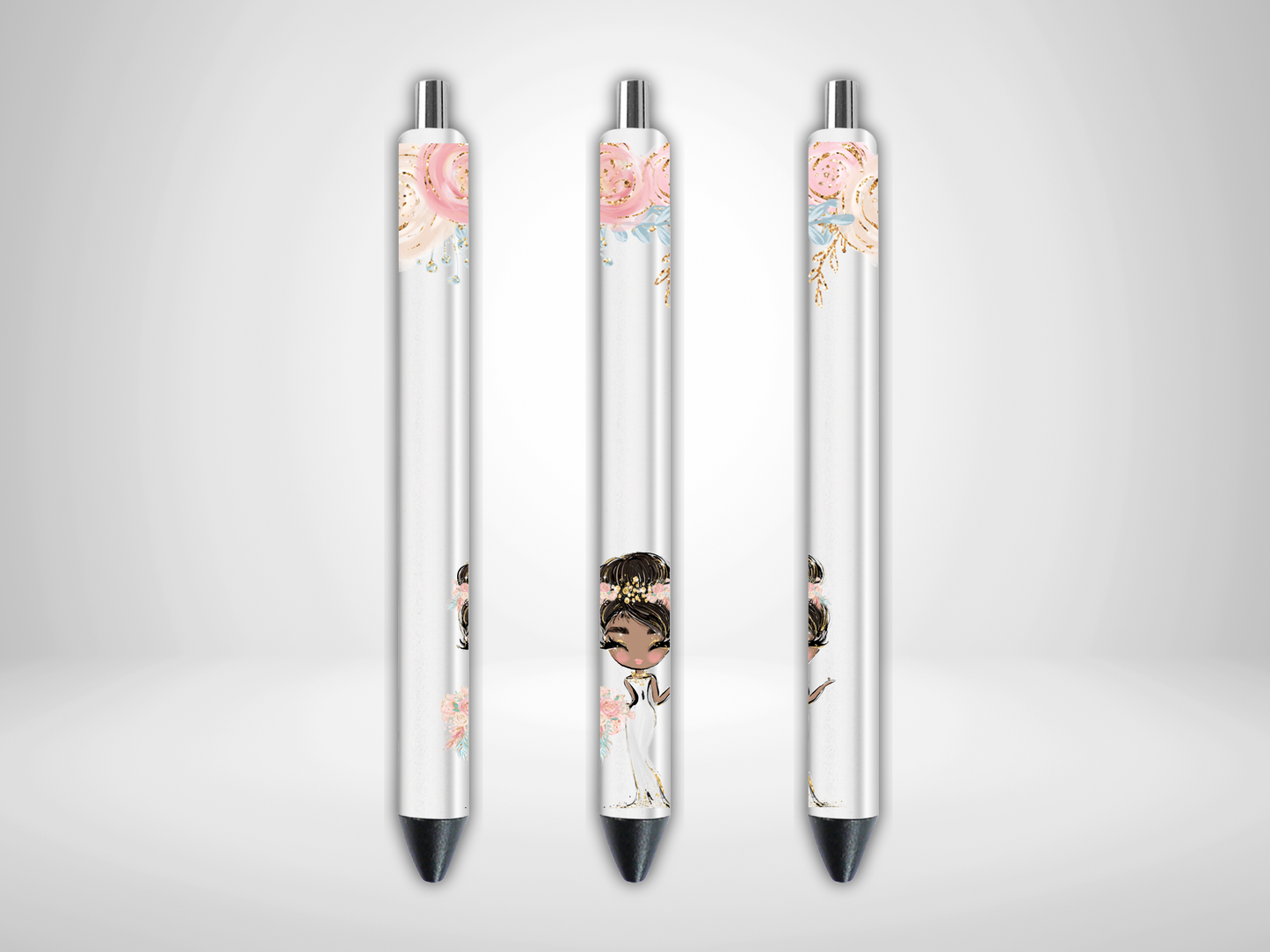 Floral Bride Pen Wrap