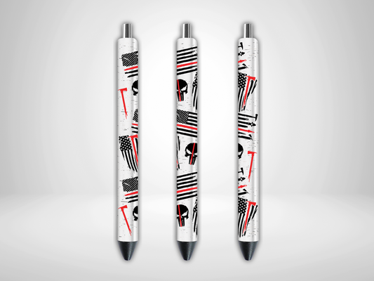 Fireman UVDTF Pen Wrap