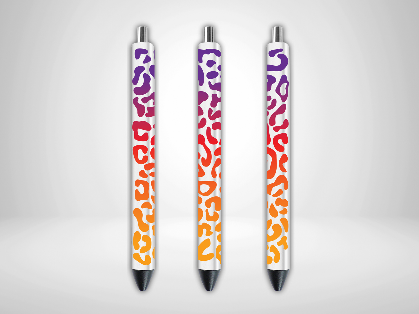 Colorful Animal Print Pen Wrap