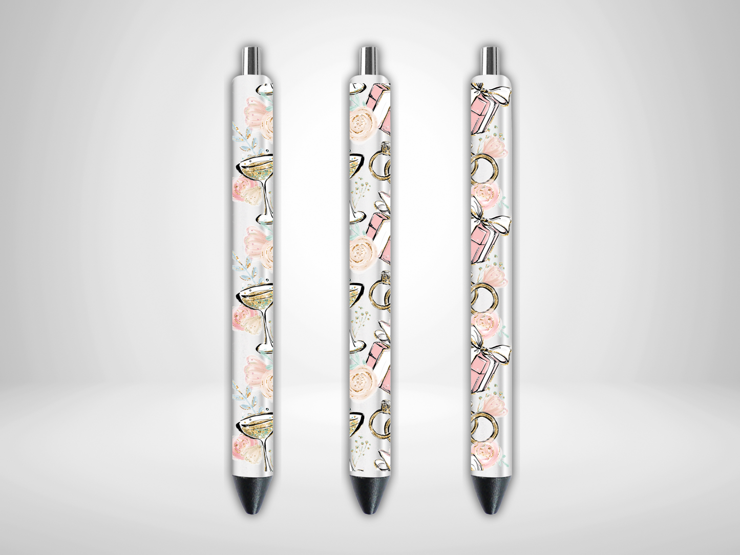 Floral Bride Pen Wrap