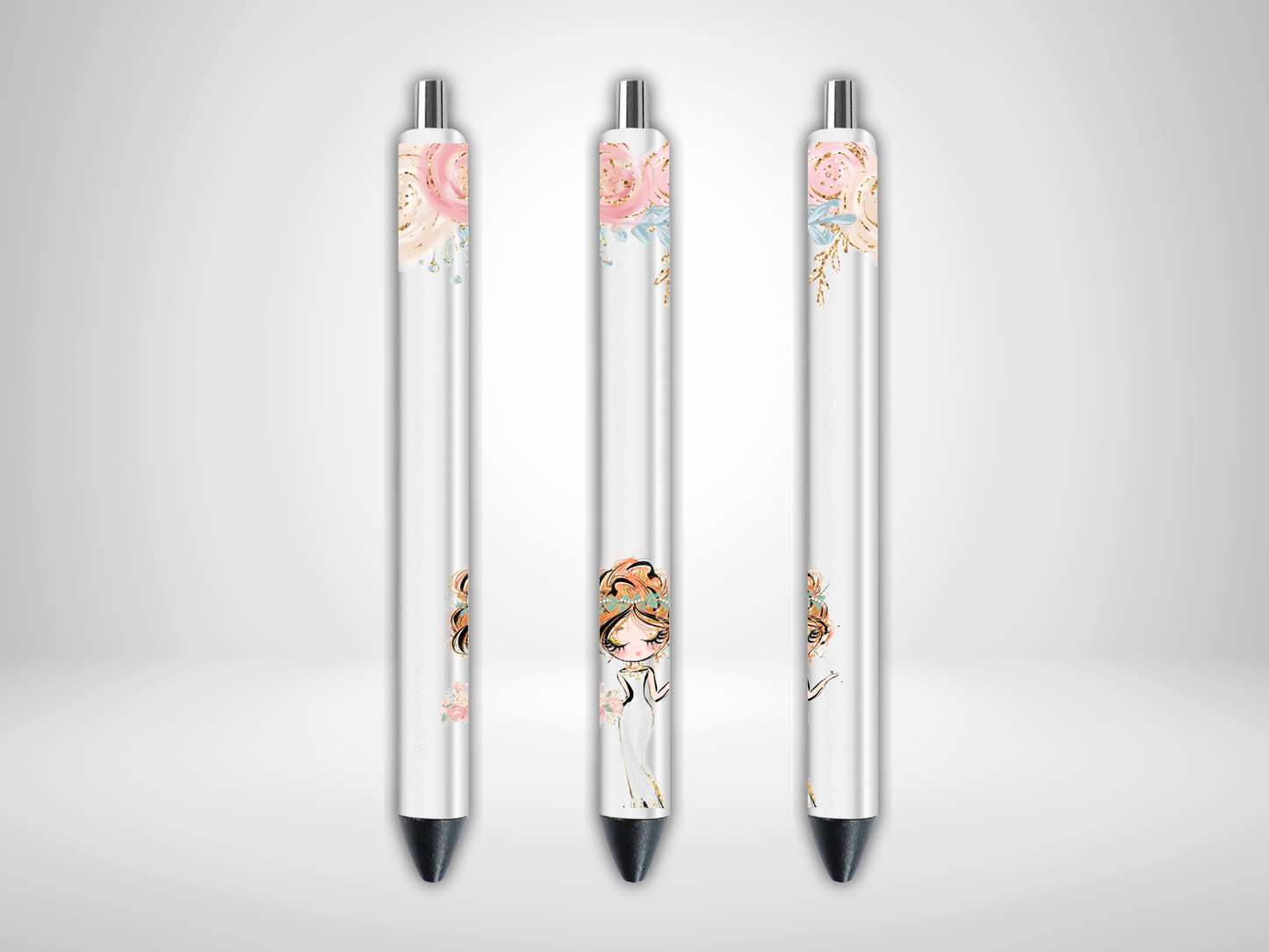 Floral Bride Pen Wrap