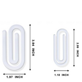 Paper Clip Acrylic Bookmark Blank NOT SUBLIMATION!