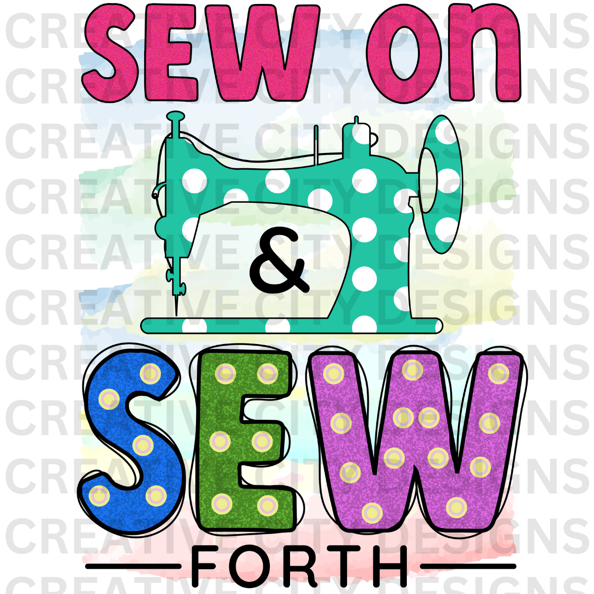 Sew On & Sew Forth Decals