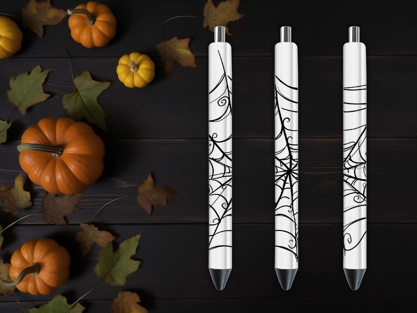 Spider Web Pen Wrap