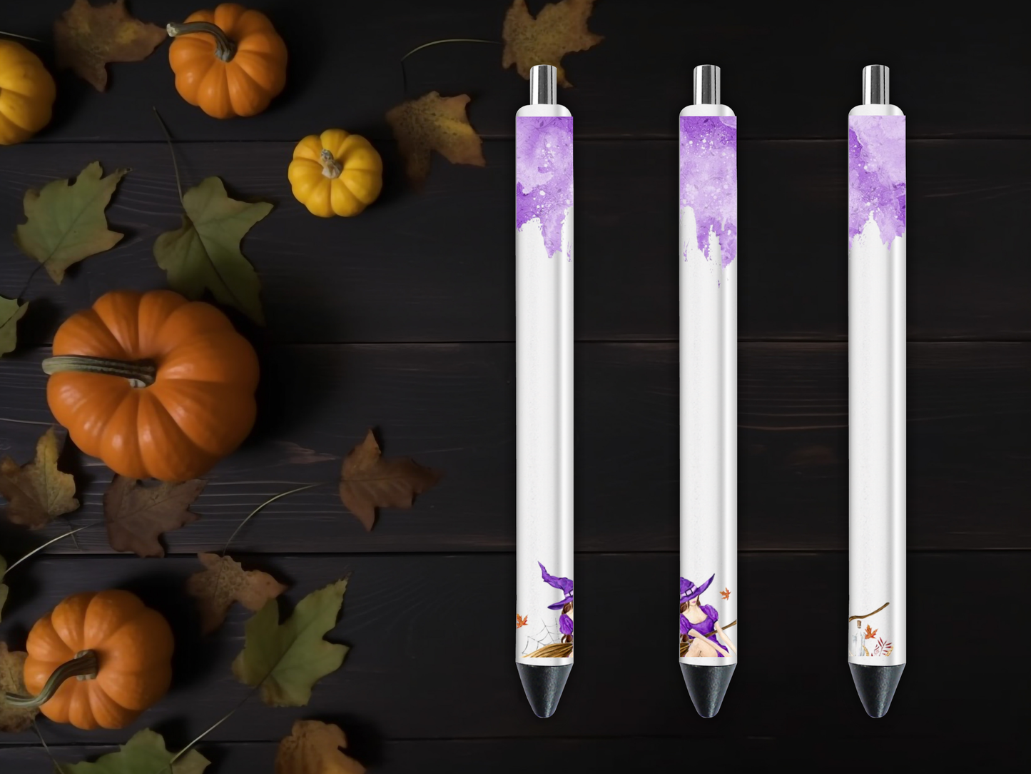 Purple Witch Pen Wrap