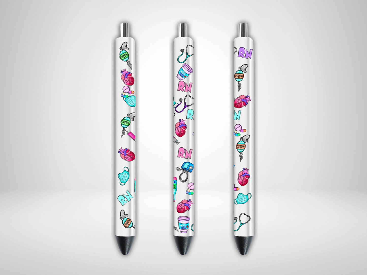 Cardiac Nurse Series Pen Wraps