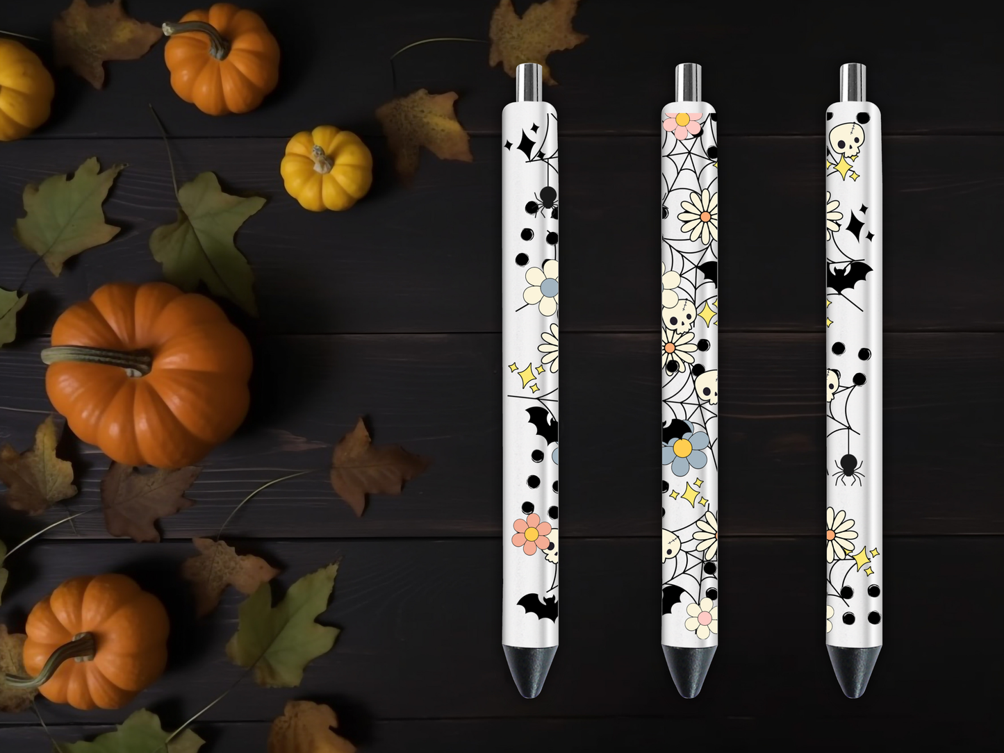 Cute Halloween Pen Wraps