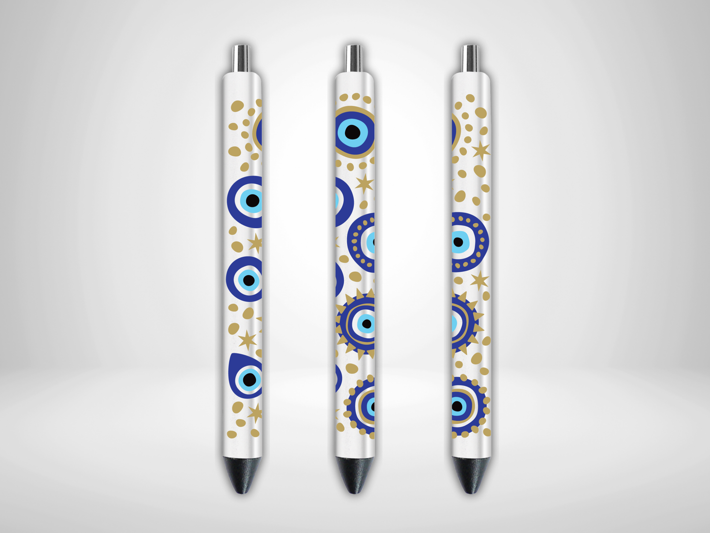 Blue Evil Eye Pen Wraps