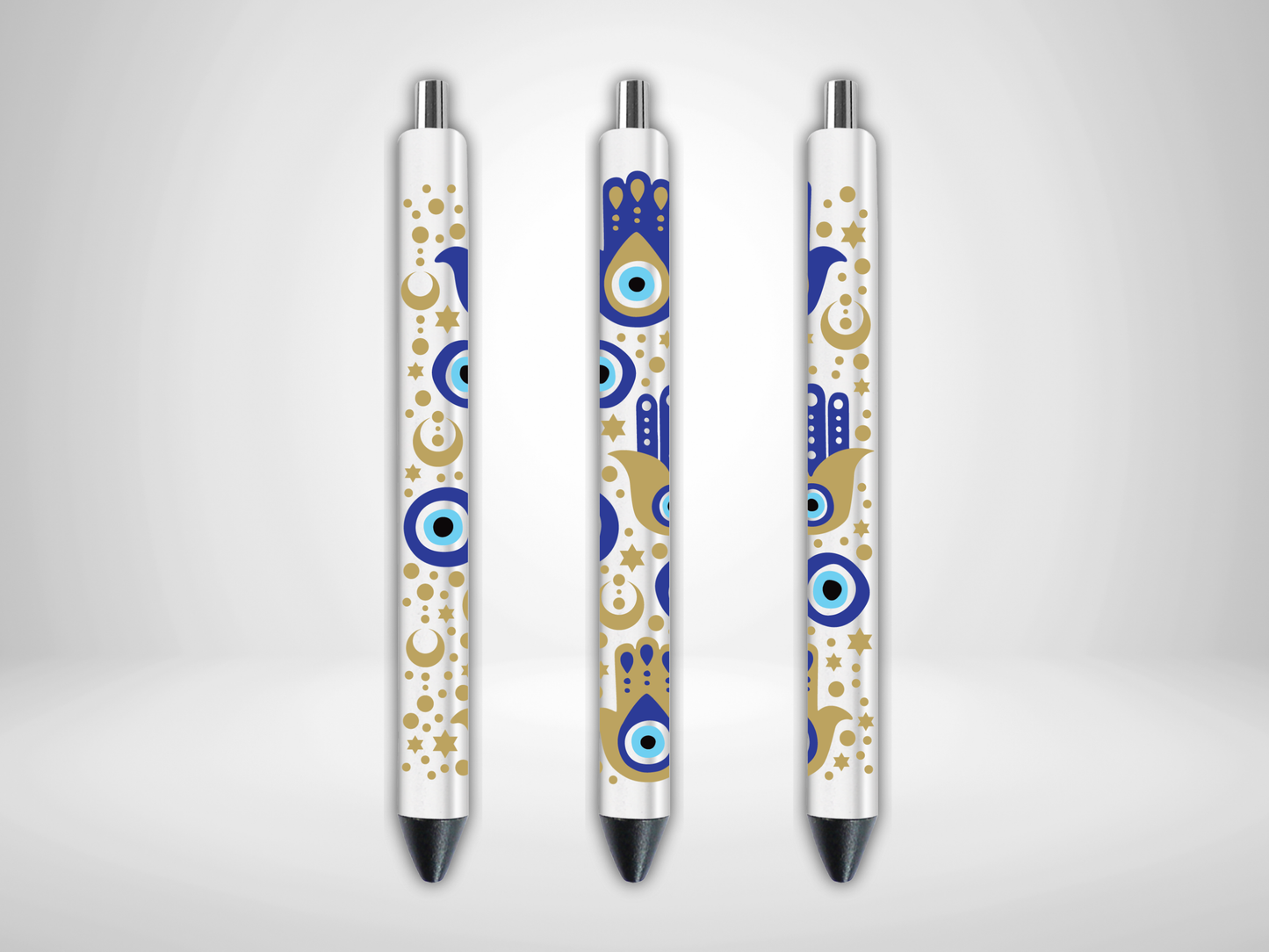 Blue Evil Eye Pen Wraps