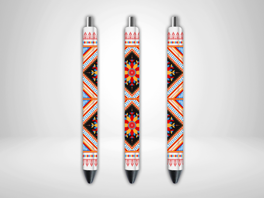 Aztec Tapestry Pen Wrap