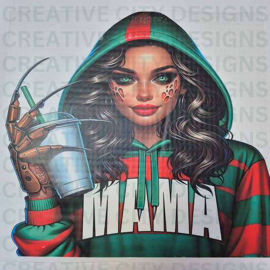 Mama Halloween Hand - DTF Transfer Print