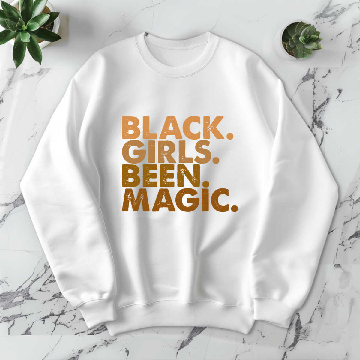 Black Girls Been Magic - DTF Transfer Print