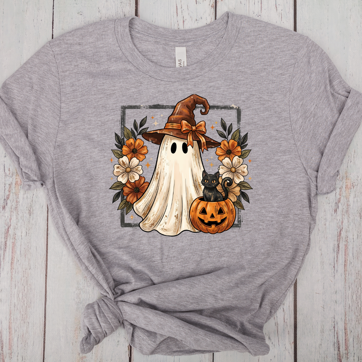 Witch Hat Ghost - DTF Transfer Print