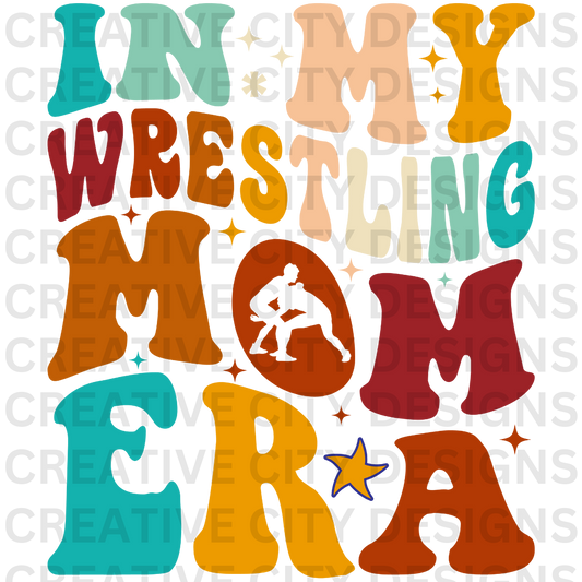 Wrestling Mom Era Decal