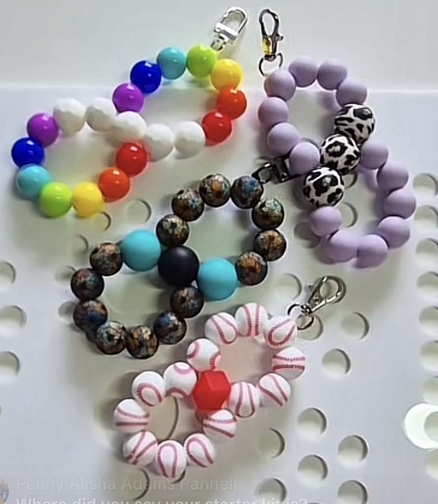 Custom Infinity Silicone Keychain- Live Creation Event!