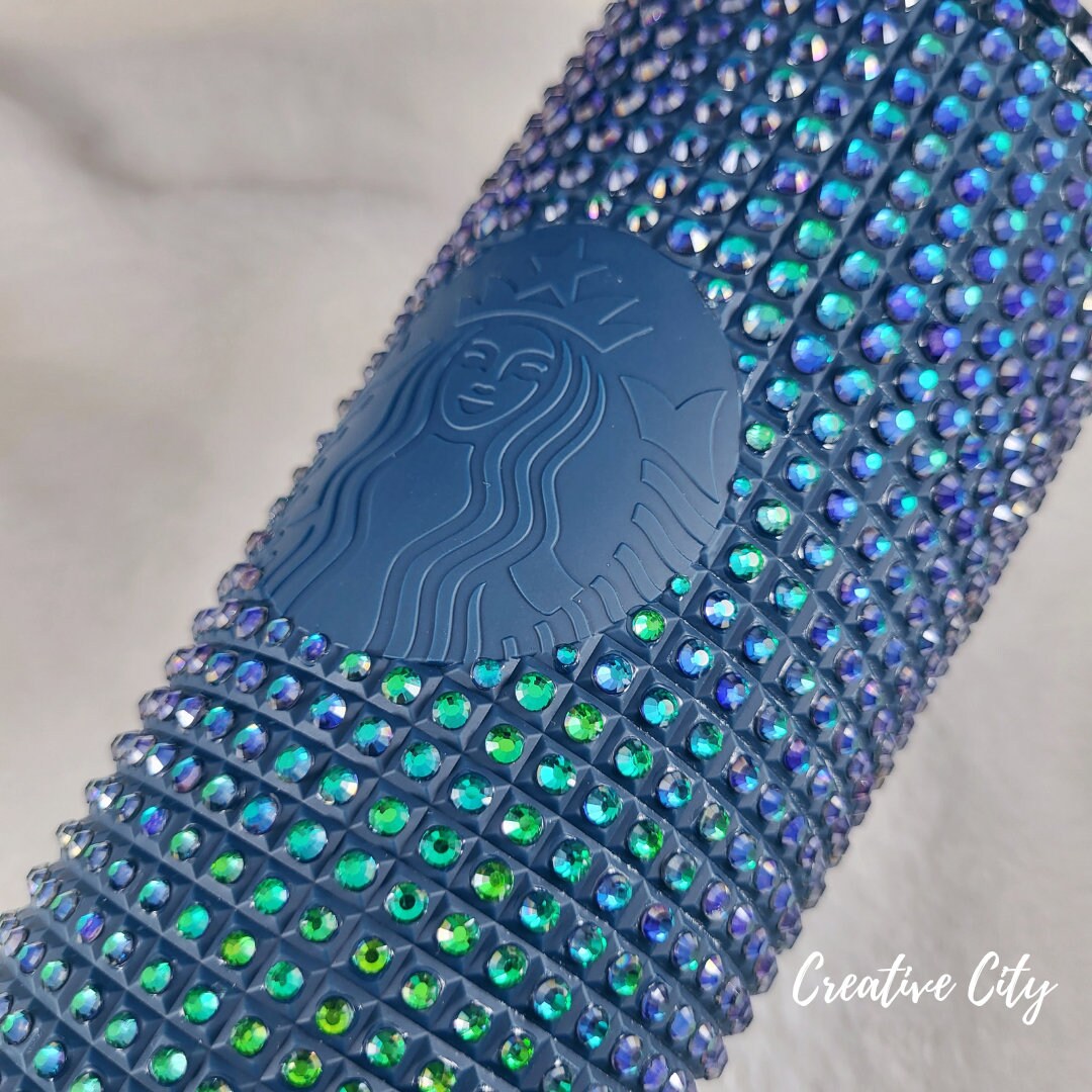 Starbucks Grid Rhinestones Tumbler - 2 color options