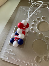 Custom Silicone DOUBLE Flower Keychain- Live Creation Event!