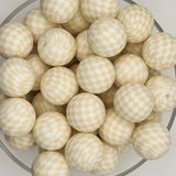 Check Me Out Milk 19mm Print Silicone Bead