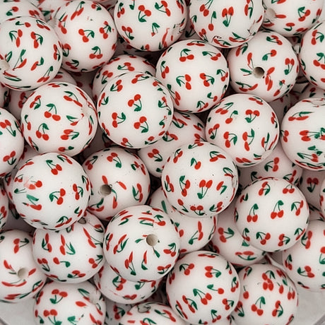 Banks' Cherry Pop 15mm Silicone Bead
