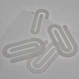 Paper Clip Acrylic Bookmark Blank NOT SUBLIMATION!