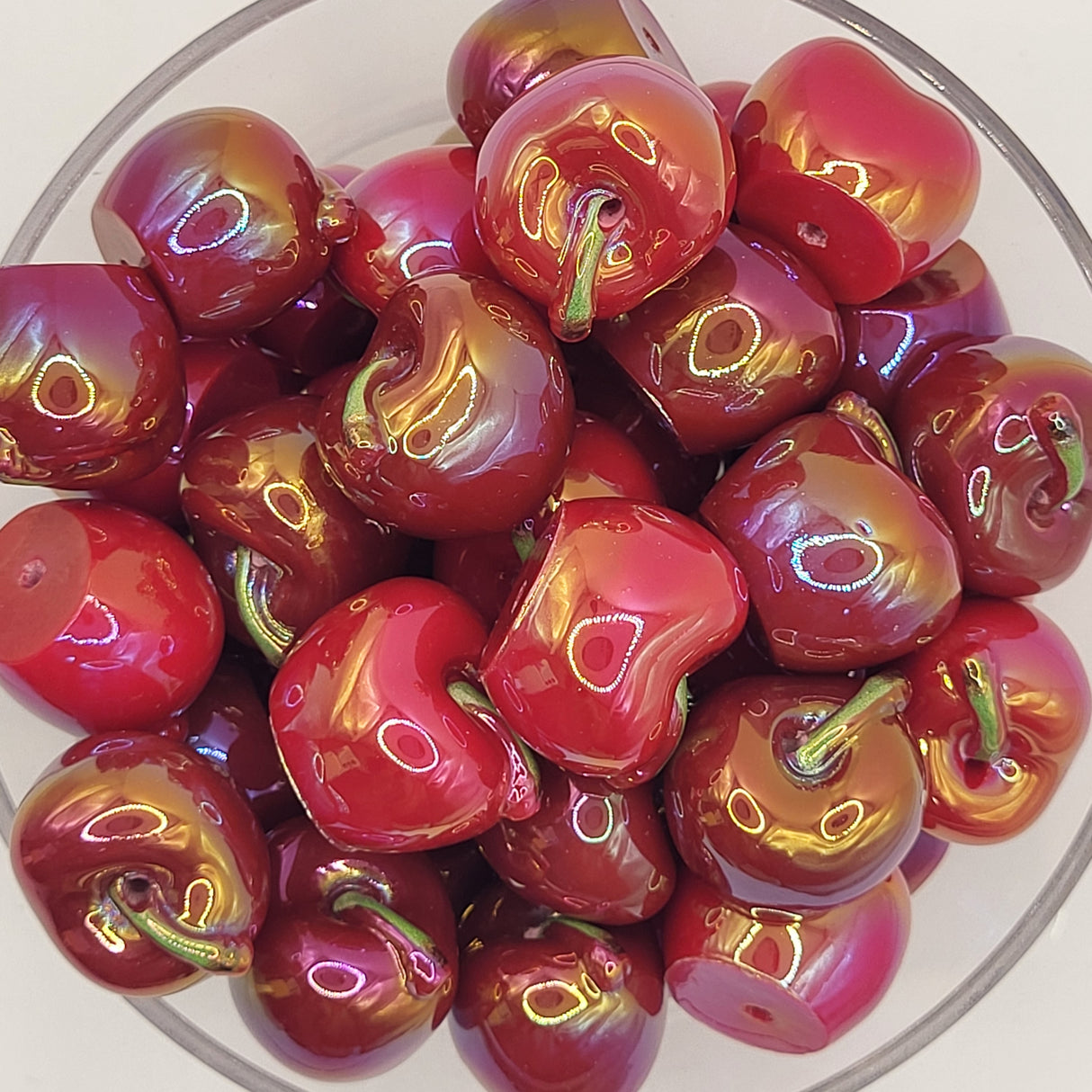 Cherry Opal 3d Acrylic Focal