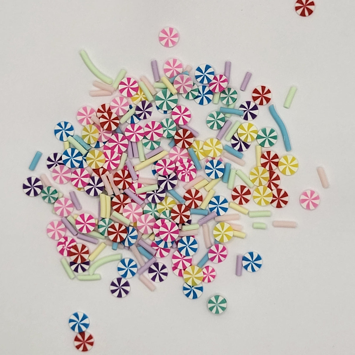 Candy Swirls Confetti/Faux Sprinkles (6grams)