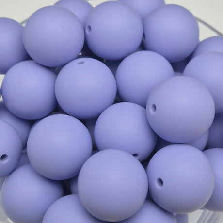 Forget Me Not 19mm Solid Silicone Bead