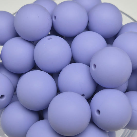 Forget Me Not 19mm Solid Silicone Bead