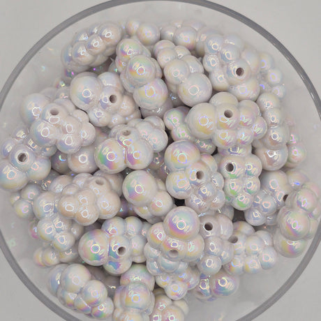 Cloud Opal Acrylic Bead