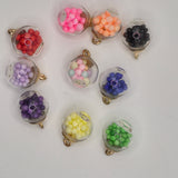 Confetti Charms - Random Colors Set of 5