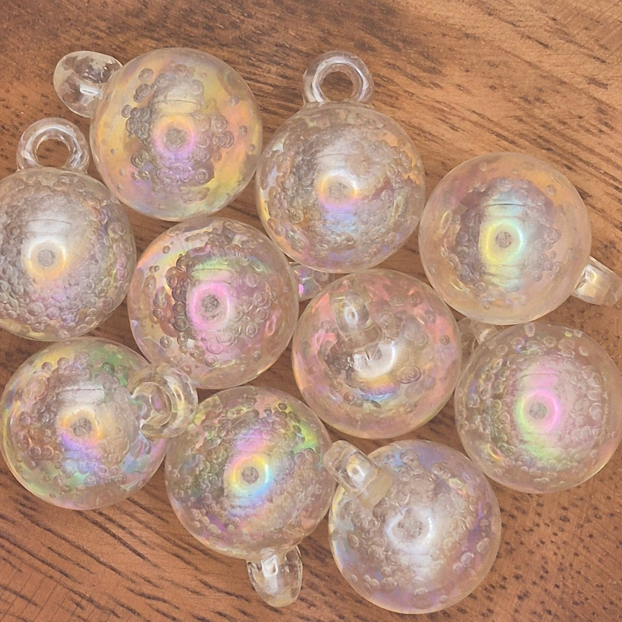 Champagne Fizz Acrylic Bauble Beads