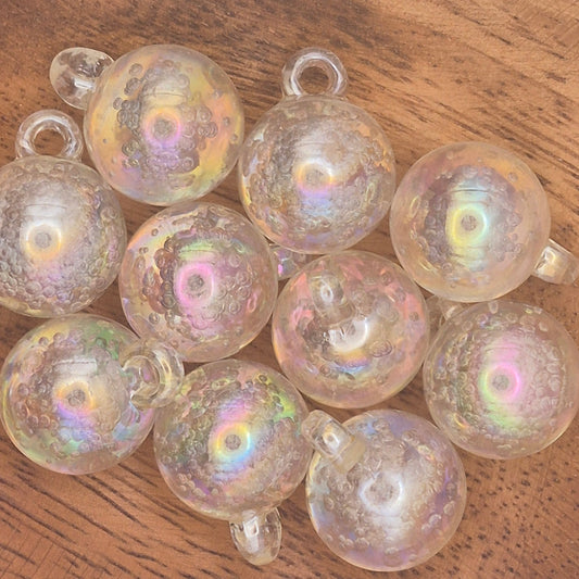 Champagne Fizz Acrylic Bauble Beads
