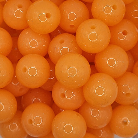 Orange Citrus Preserves 15mm Silicone Bead