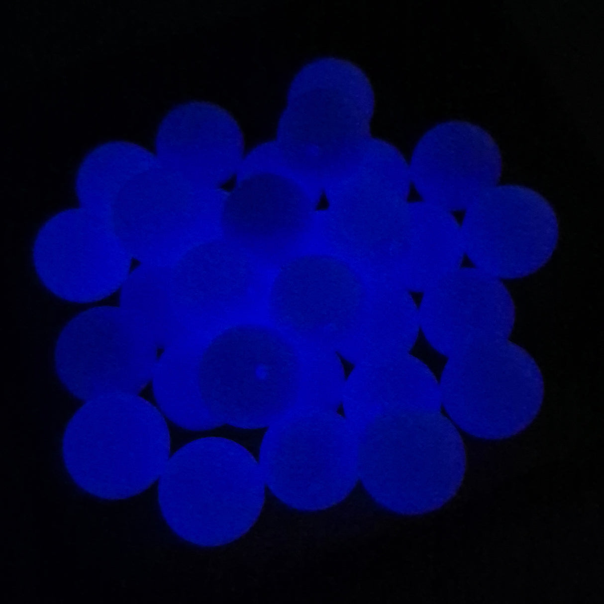 Magic Radiance 15mm Glow Silicone Beads
