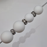 Gun Metal Black Wide Hole Metal Spacers 10mm