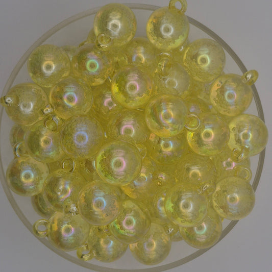 Lemonade Fizz Acrylic Bauble Beads