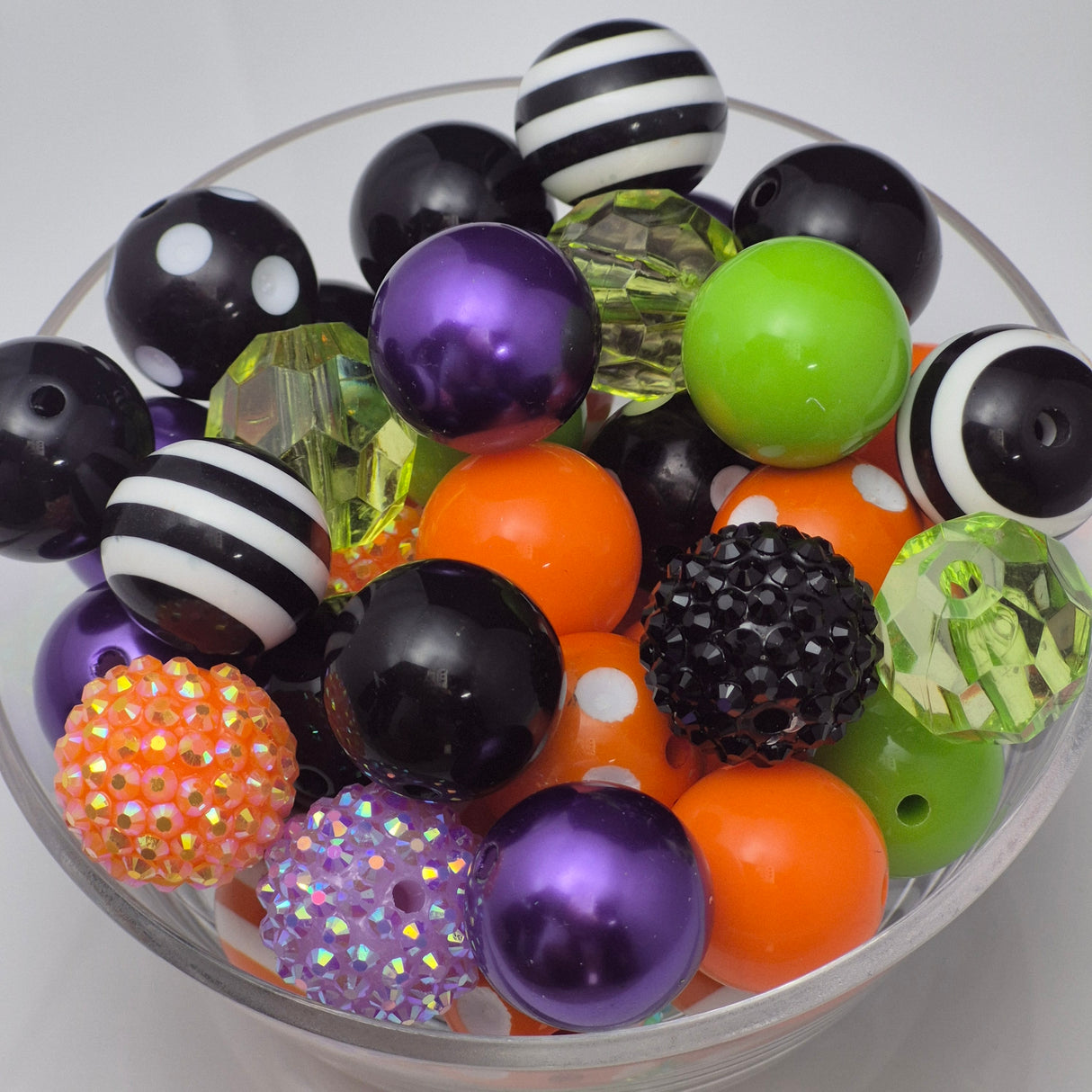 Halloween Acrylic Mixed Bead Scoop 19mm Bundle