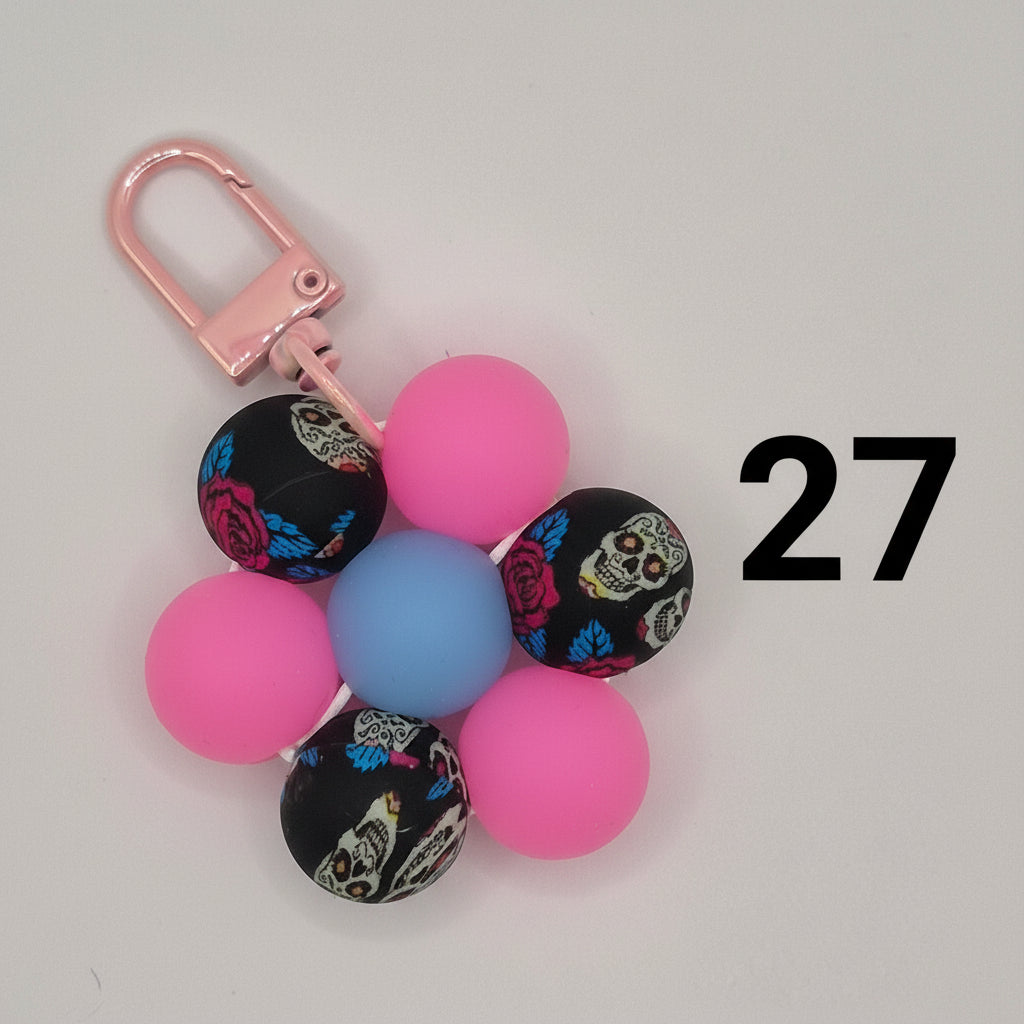 Flower Keychains